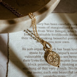 Baby Beginnings Charm Gold Vermeil from Loft & Daughter