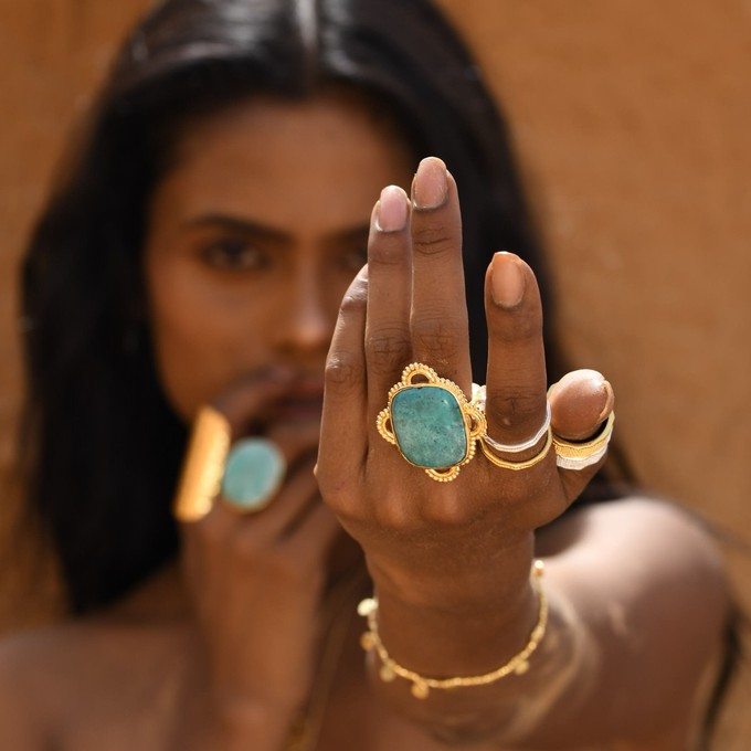 Anokhi Turquoise Rings from Loft & Daughter