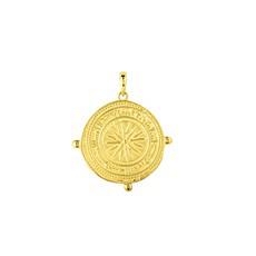 Divine Compass Pendant Charm via Loft & Daughter