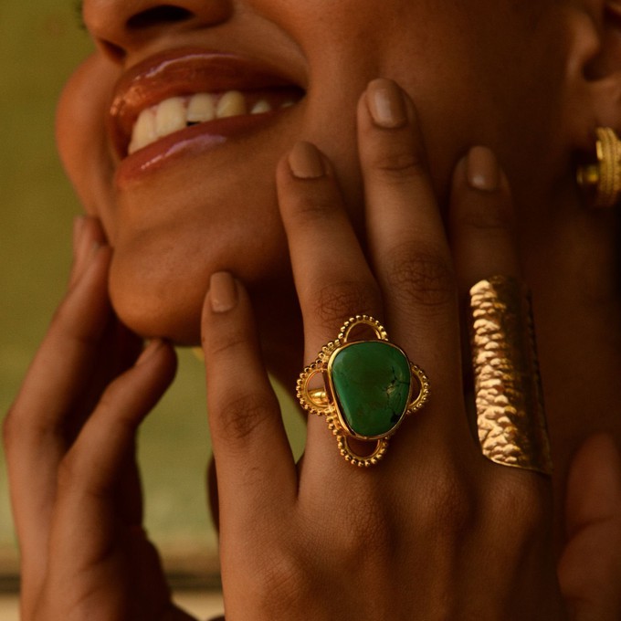 Anokhi Turquoise Rings from Loft & Daughter Anokhi Turquoise Rings from Loft & Daughter
