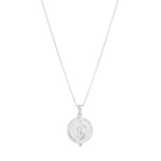 Hold Onto Hope Pendant - Silver Oulet via Loft & Daughter