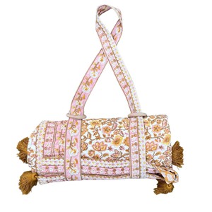 Wanderlust Picnic Blanket- Pink/ Ochre from Loft & Daughter