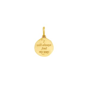 I Will Always Find My Way Pendant Gold Vermeil from Loft & Daughter