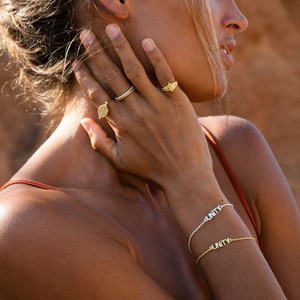 Aasi Stacking Ring Gold- 20% off from Loft & Daughter