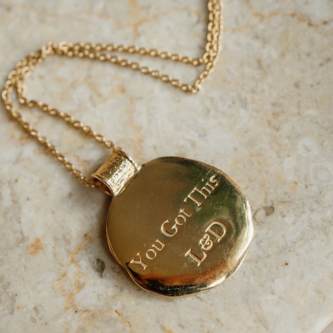 You Got This/ Athena Long Pendant from Loft & Daughter
