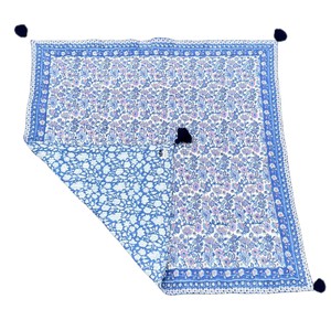Wanderlust Picnic Blanket- Blue from Loft & Daughter
