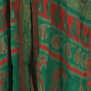 If Saris Could Talk Maxi Kimono- Paprika Paisley from Loft & Daughter