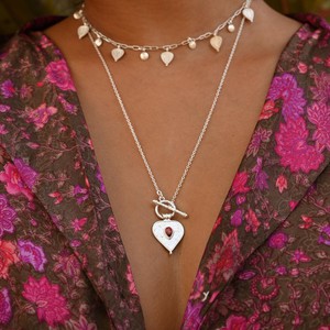 Love Is The Highest Vibration Pendant Silver from Loft & Daughter