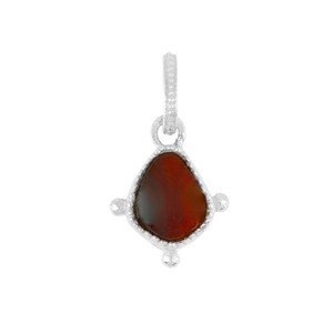 Soul Stone Charm Red Garnet Silver from Loft & Daughter