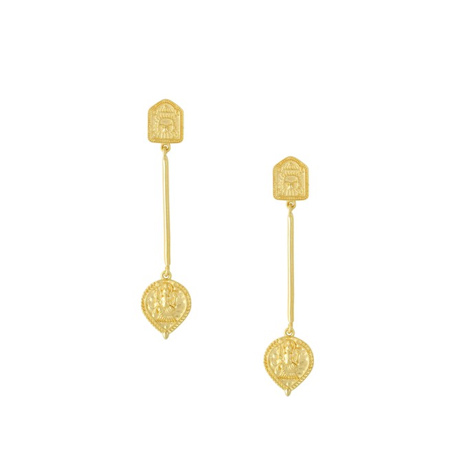 The Magic Of New Beginnings Earrings Gold Vermeil from Loft & Daughter