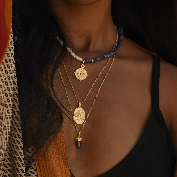 Santorini Bead Necklace from Loft & Daughter