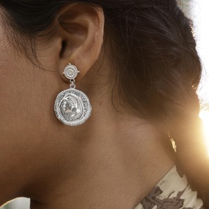 You Got This/ Athena Earrings Silver from Loft & Daughter