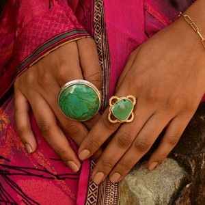 Anokhi Turquoise Rings from Loft & Daughter Anokhi Turquoise Rings from Loft & Daughter