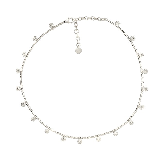 Bishnoi Coin Choker Silver - Outlet from Loft & Daughter