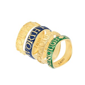 Worthy Affirmation Stacking Ring - Outlet from Loft & Daughter