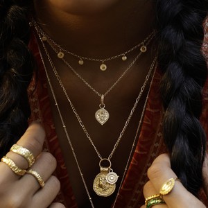 You Got This/ Athena Shield Pendant from Loft & Daughter