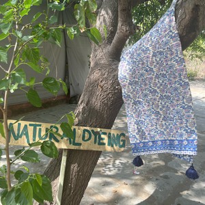 Wanderlust Picnic Blanket- Blue from Loft & Daughter