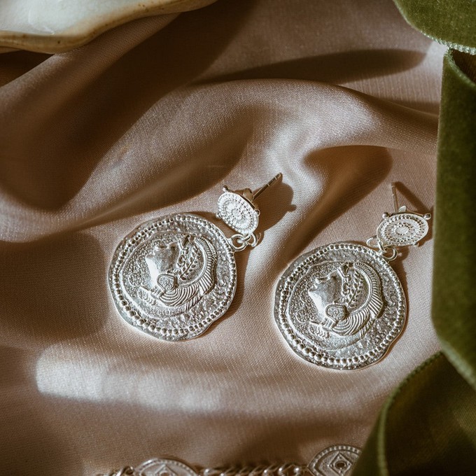 You Got This/ Athena Earrings Silver from Loft & Daughter