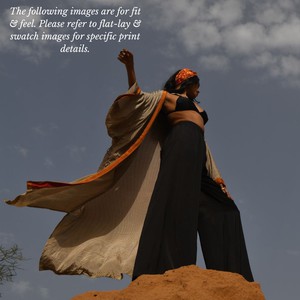 If Saris Could Talk Maxi Kimono- Canyon Spice from Loft & Daughter