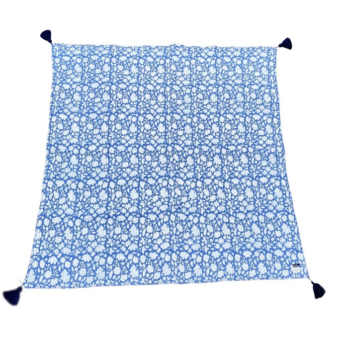 Wanderlust Picnic Blanket- Blue from Loft & Daughter