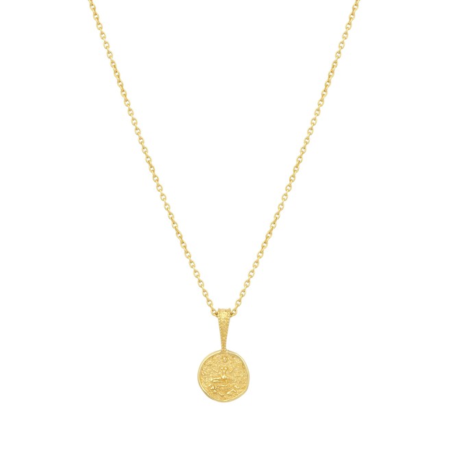 Baby Lakshmi Pendant Gold Vermeil from Loft & Daughter