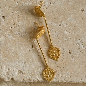 The Magic Of New Beginnings Earrings Gold Vermeil from Loft & Daughter