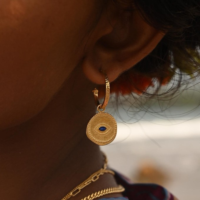 Evil Eye 2in1 Hoops from Loft & Daughter