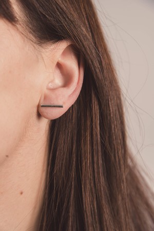 Climber Earrings- Silver Bars from Lost in Samsara