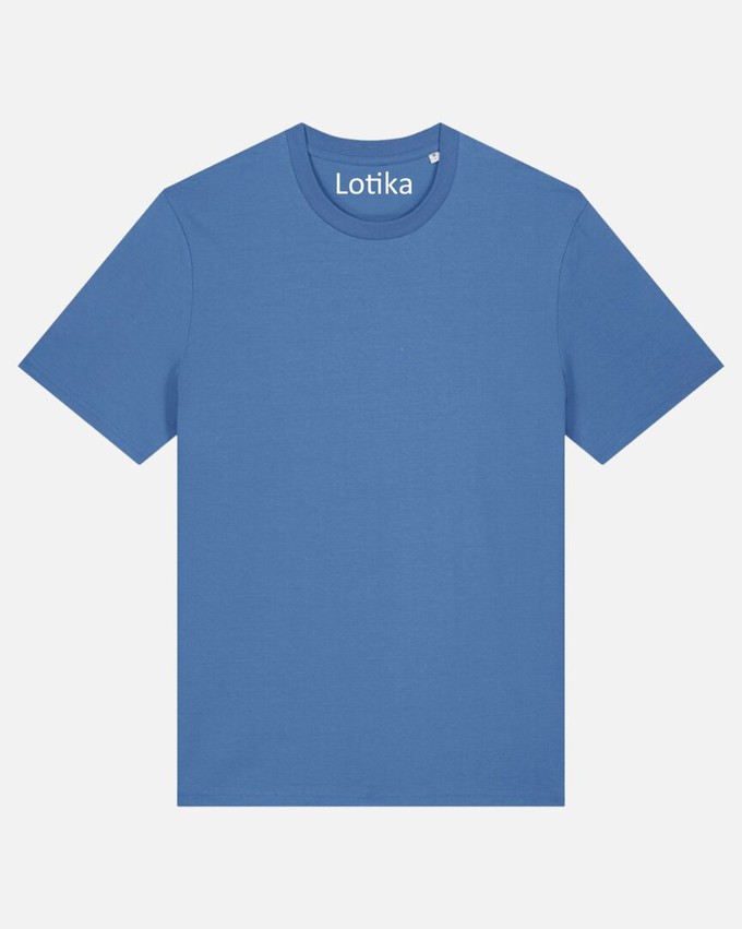Juul T-shirt biologisch katoen - bright blue from Lotika