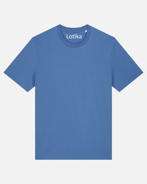 Juul T-shirt biologisch katoen - bright blue from Lotika