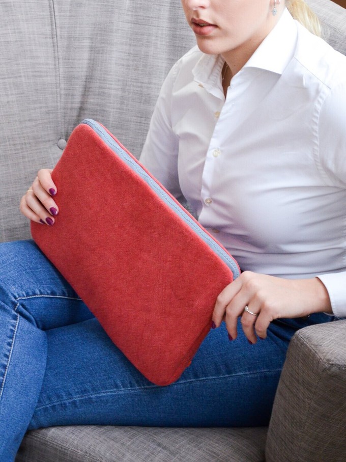 Laptop Sleeve DATA 13" - Koraal Rood from MADE out of