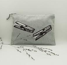 clothes pin accessory bag via madeclothing