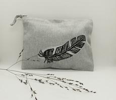 feather accessory bag via madeclothing