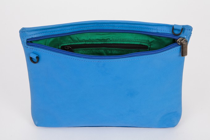 CLOSE clutch blue from Marlene Fernandez