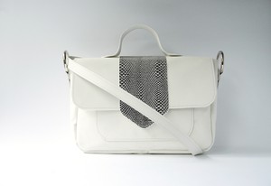 Naïma Bag medium White from Marlene Fernandez