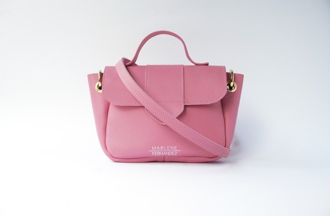 Naïma bag small Pink from Marlene Fernandez