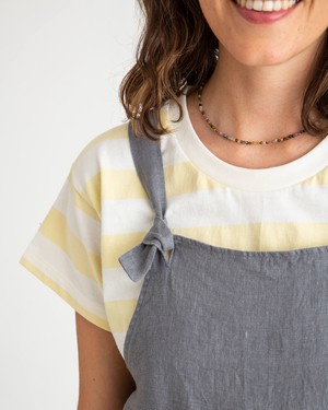 Linen Overall storm blue from Matona