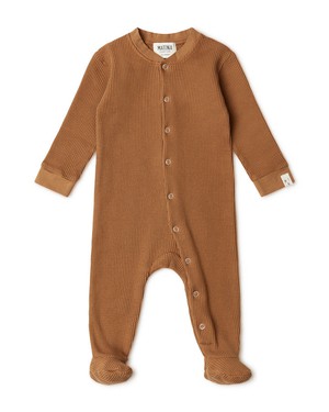 Basic Footed Pajama toffee from Matona