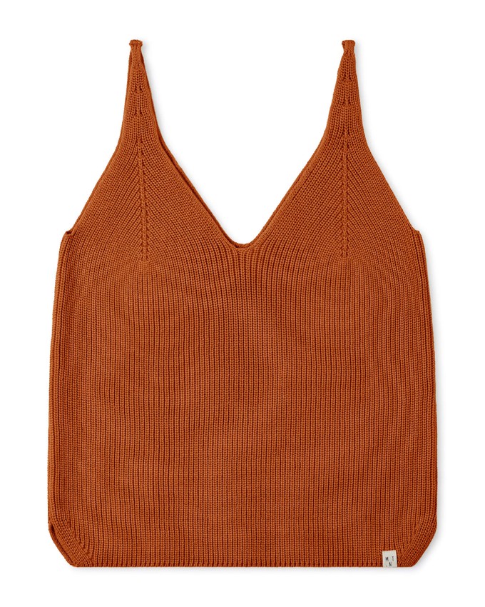 Knit Tank ginger from Matona