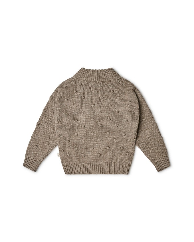 Juna Sweater Kids taupe from Matona