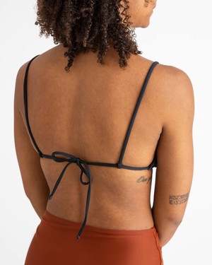 Triangle Bikini Top vintage black from Matona