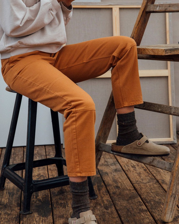 Utility Pants terracotta from Matona