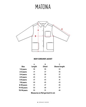 Boxy Corduroy Jacket marmot from Matona