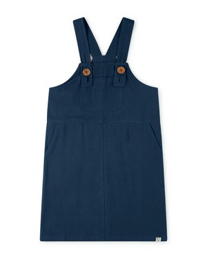 Retro Pinafore Dress nightfall from Matona