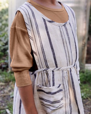 Nora Pinafore Dress clay from Matona