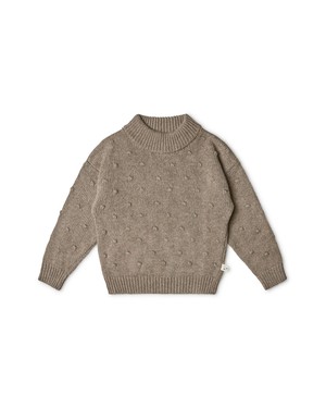 Juna Sweater Kids taupe from Matona