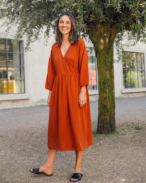 Muslin Dress marigold from Matona