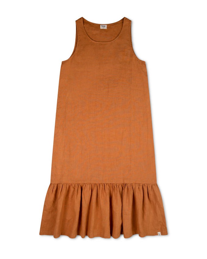 Frill Dress rust from Matona