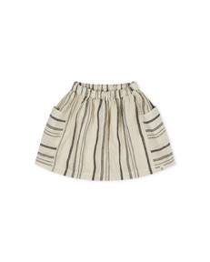 Pocket Skirt beige/striped via Matona