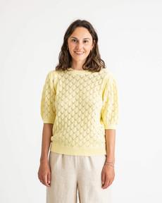 Knit Blouse daffodil via Matona